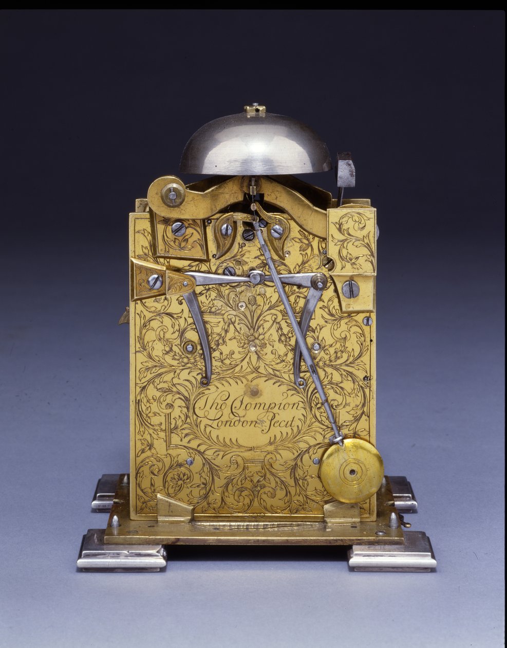 Miniatűr ütős óra, 222. sz., 1695 körül alkotó: Thomas Tompion