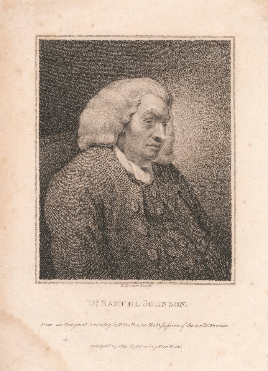 Dr. Samuel Johnson alkotó: Thomas Trotter