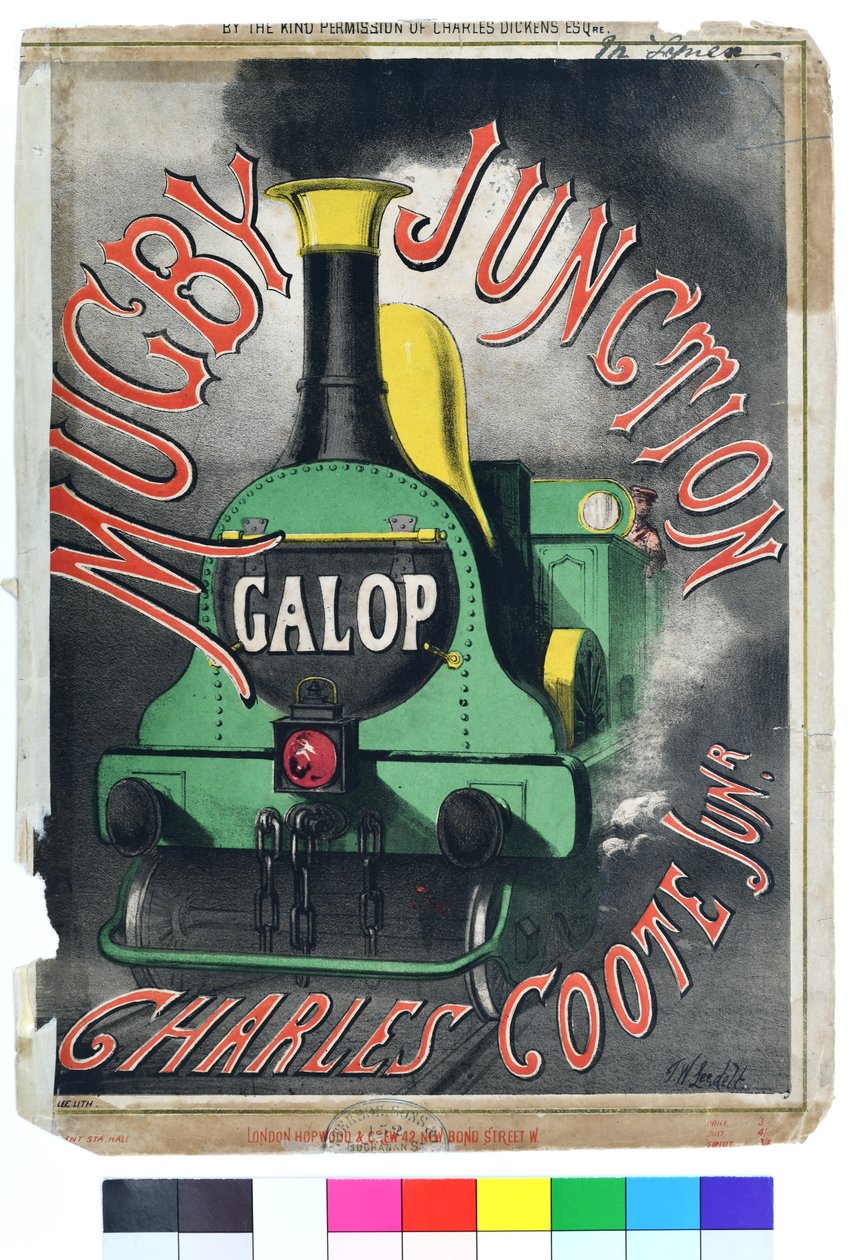 Mugby Junction Galop, 1880 körül (kromolitográfia, papír) alkotó: Thomas Wales Lee