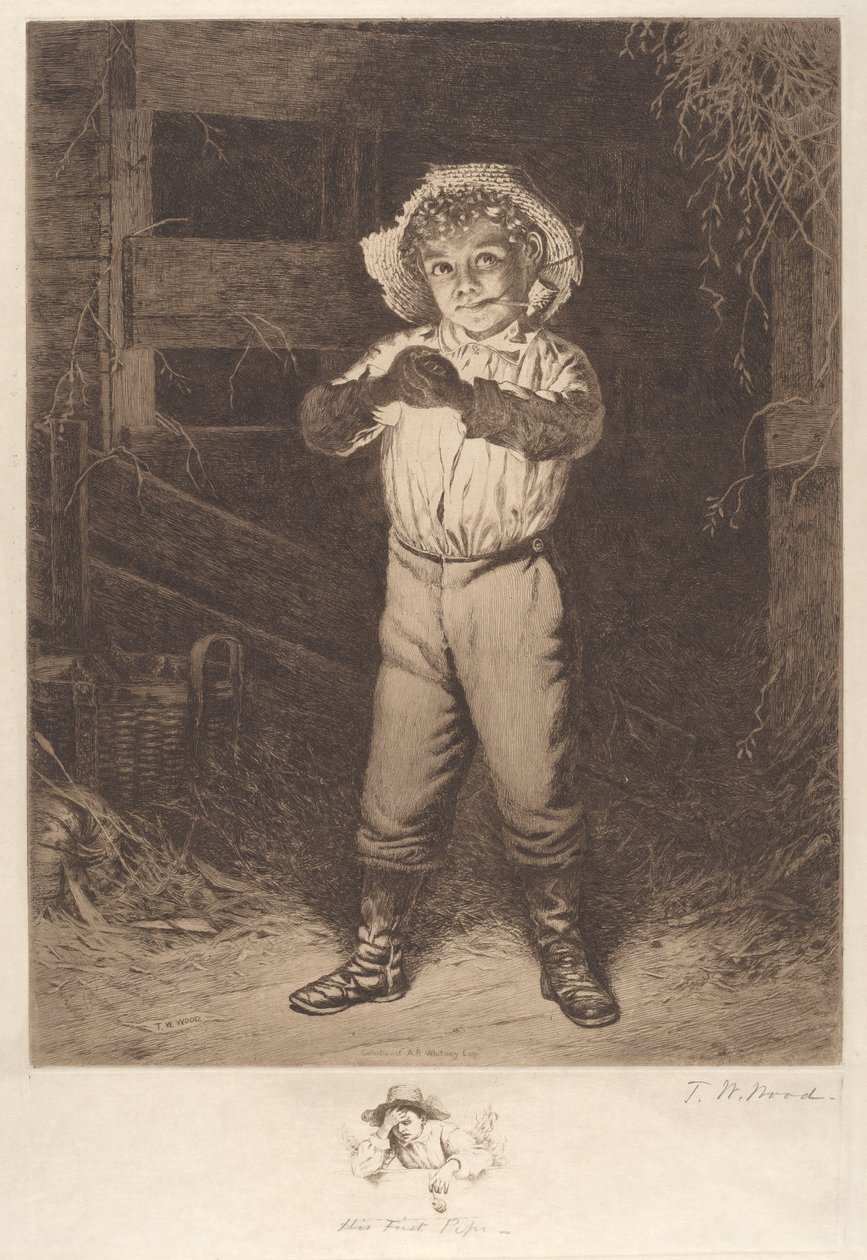 Első Pipe alkotó: Thomas Waterman Wood