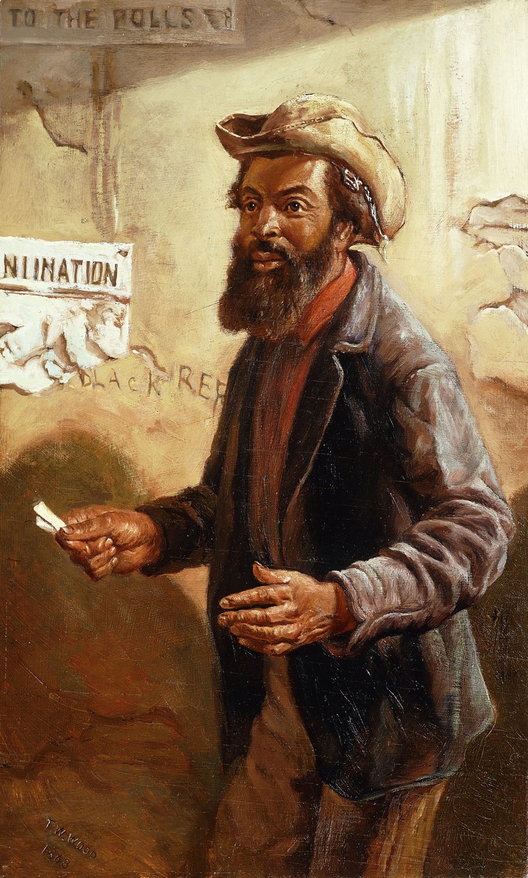Első szavazata, 1868, 1868 alkotó: Thomas Waterman Wood
