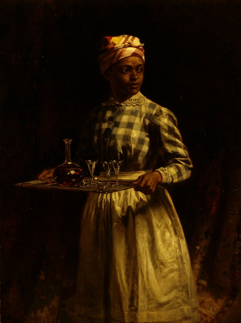 Szolgálólány, 1890 alkotó: Thomas Waterman Wood