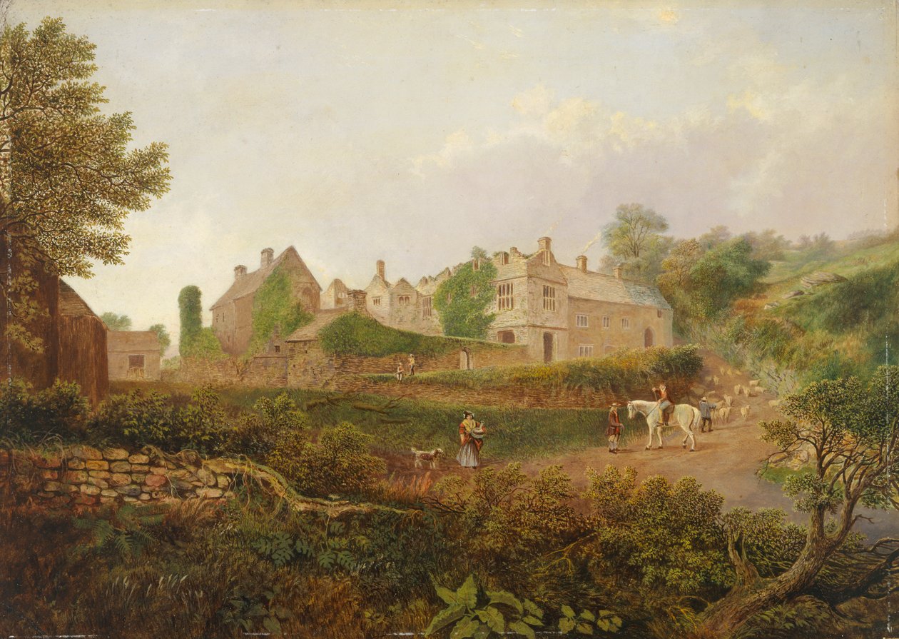 "The Van, Caerphilly", 1834-1889 alkotó: Thomas Waters