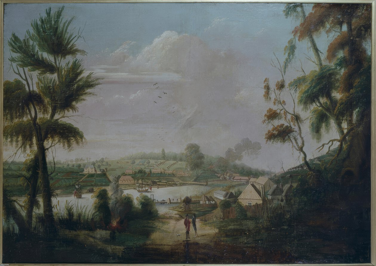 Kilátás a Sydney-öbölre alkotó: Thomas Watling