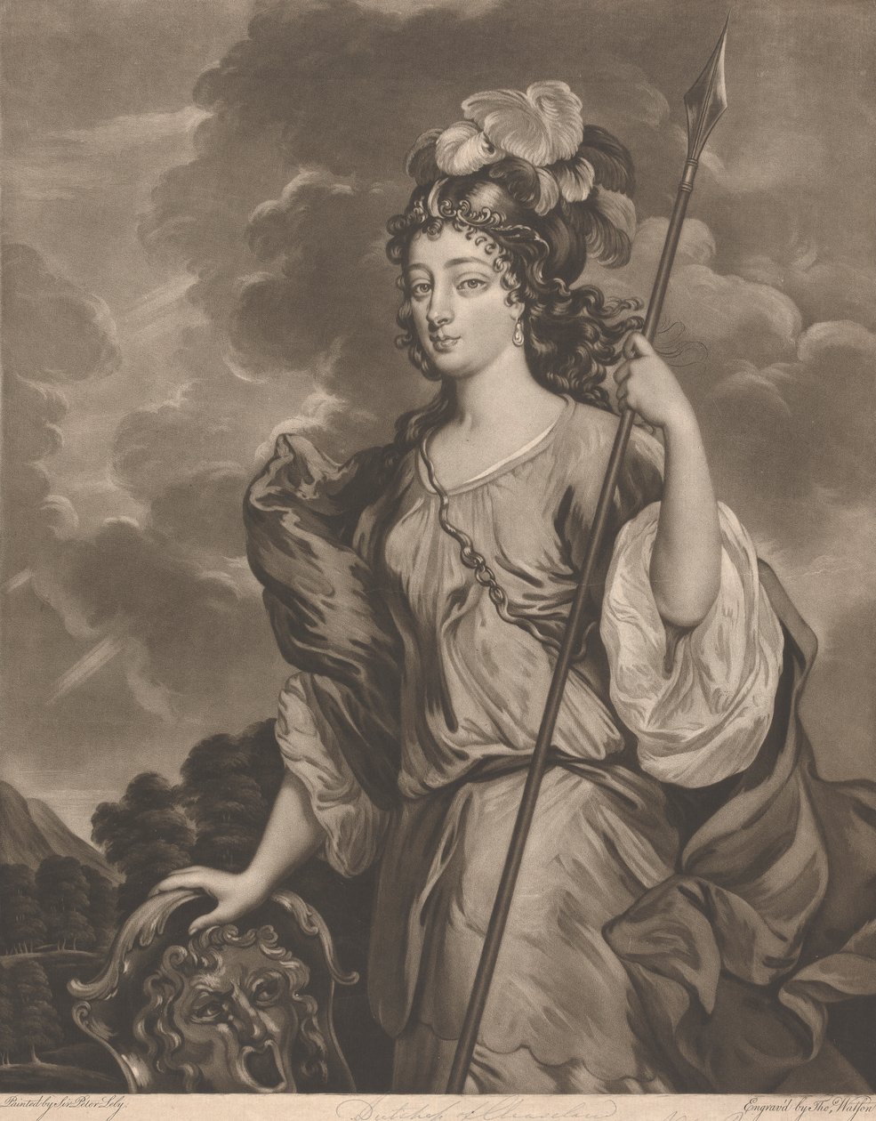 Barbara Palmer (született: Villiers) Castlemaine grófnője alkotó: Thomas Watson
