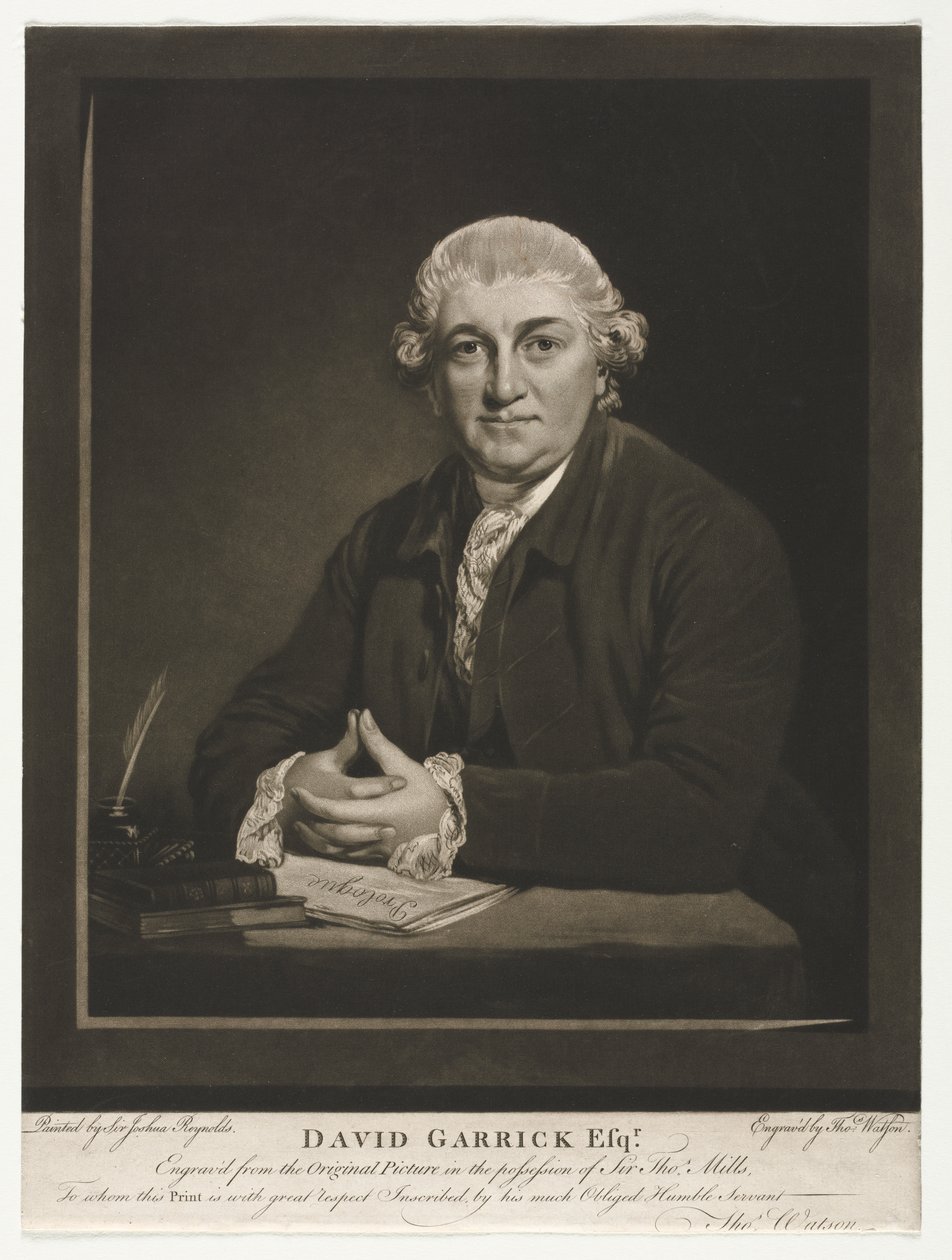 David Garrick alkotó: Thomas Watson