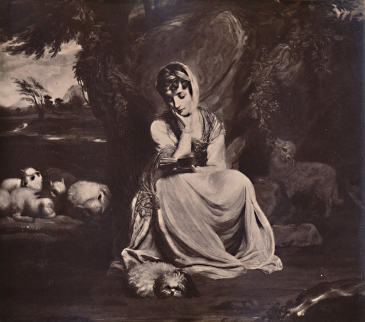 Frances Anne Crewe, Lady Crewe, mint St Genevieve, 1773 1894 alkotó: Thomas Watson