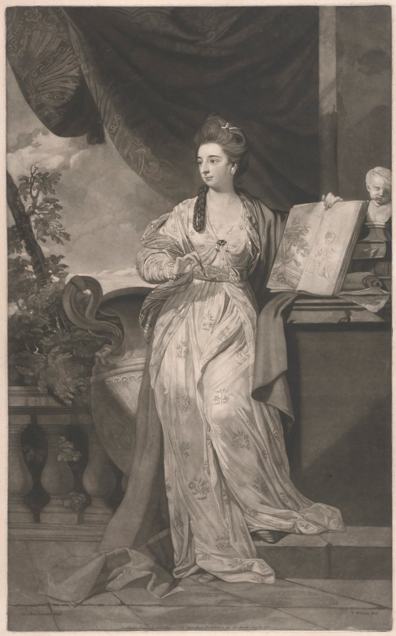 Lady Broughton alkotó: Thomas Watson
