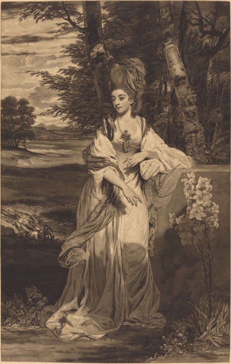 Catherine, Lady Bampfylde alkotó: Thomas Watson after Sir Joshua Reynolds