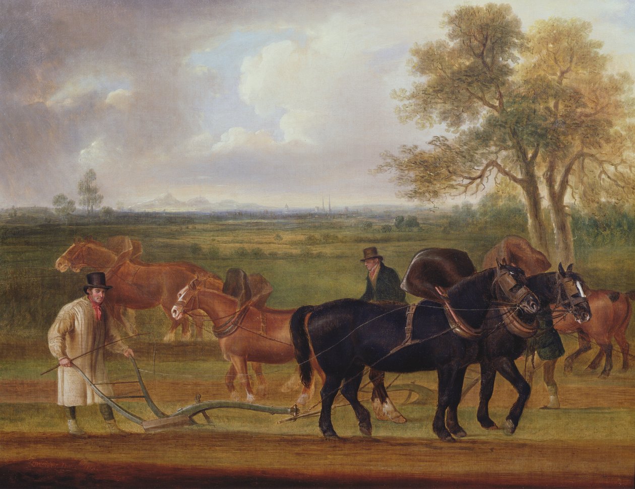 A szántógyufa, 1813 alkotó: Thomas Weaver