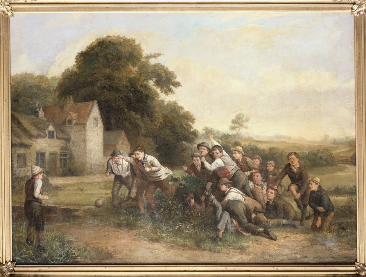 A futballmeccs alkotó: Thomas Webster