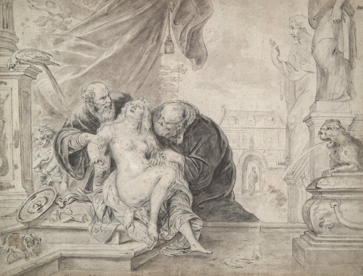 Susannah és a vének alkotó: Thomas Willeboirts