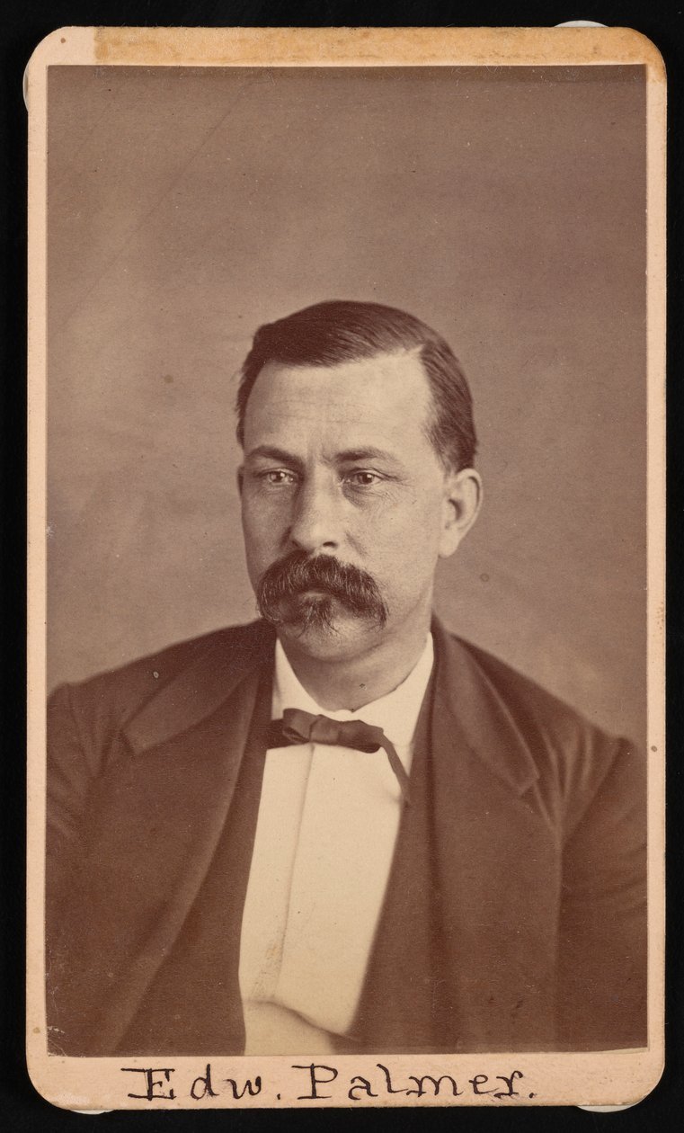 Edward Palmer portréja 1829-1911, 1900 előtt. alkotó: Thomas William Smillie