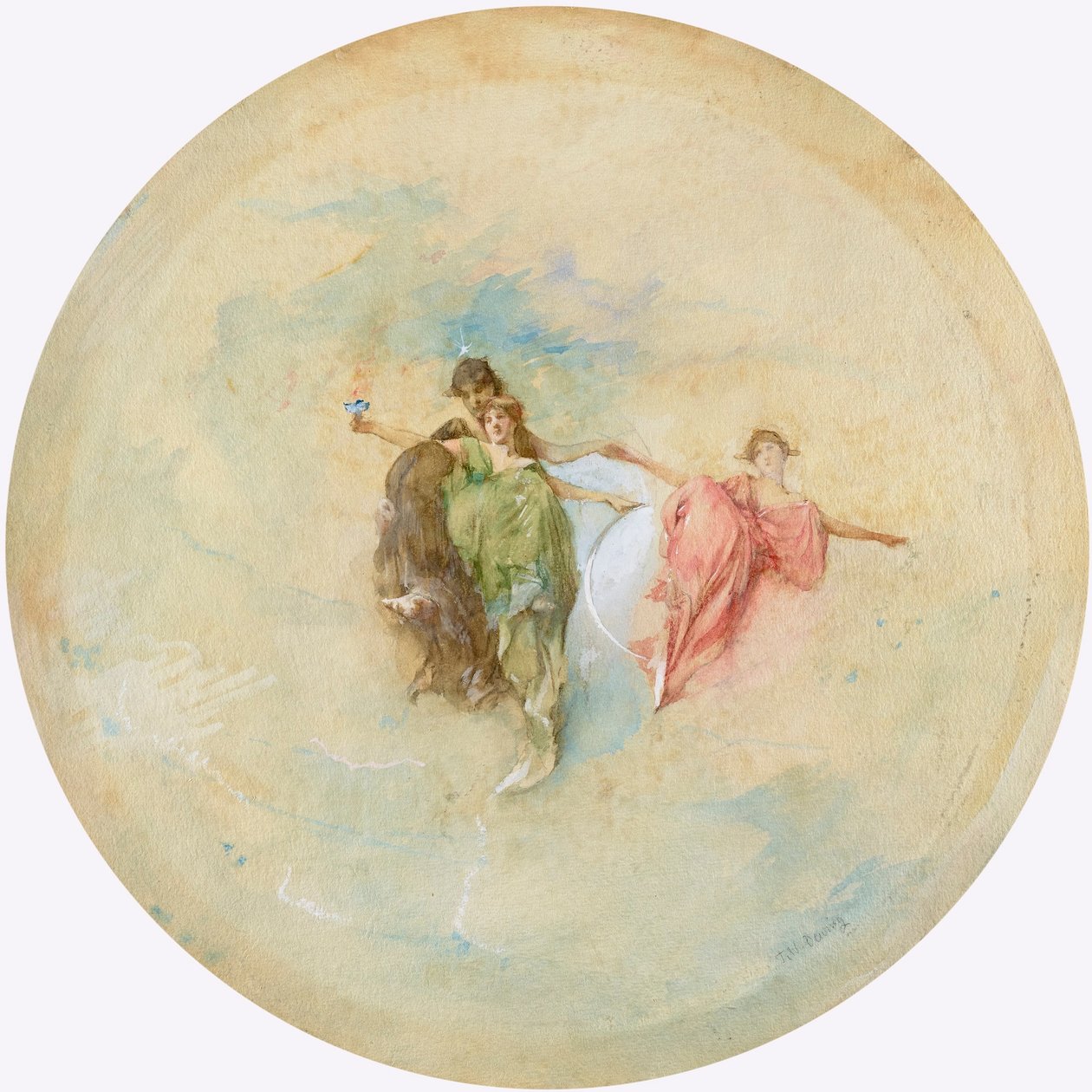 Hajnal alkotó: Thomas Wilmer Dewing