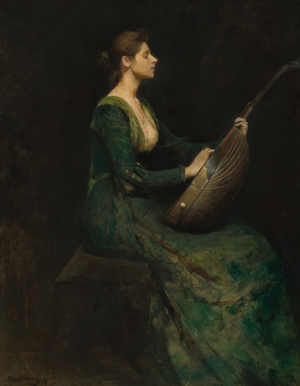 Lantos hölgy alkotó: Thomas Wilmer Dewing