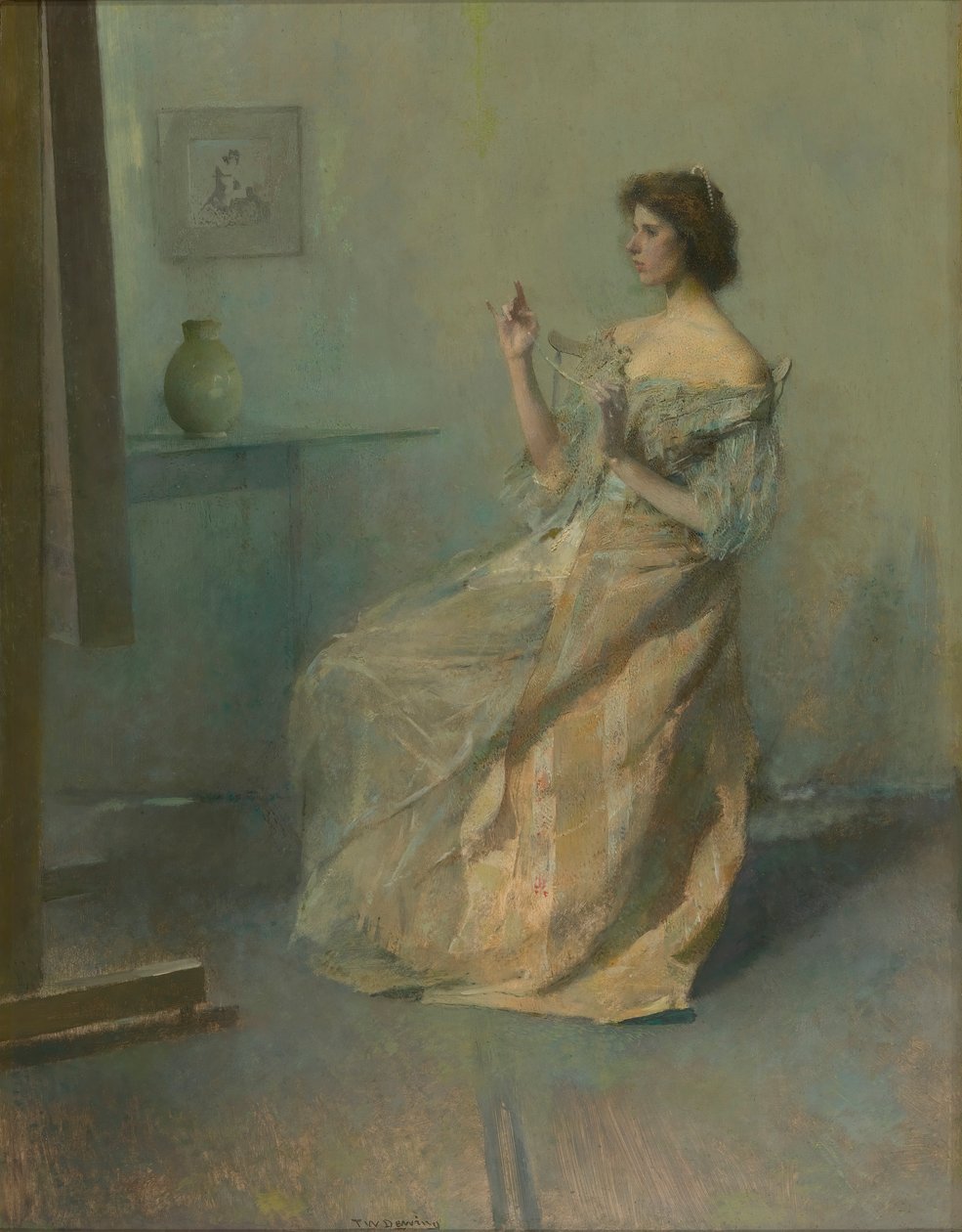 A nyaklánc alkotó: Thomas Wilmer Dewing