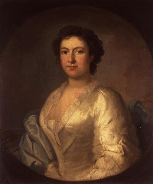Susannah Maria Cibber énekesnő portréja alkotó: Thomas Wollaston
