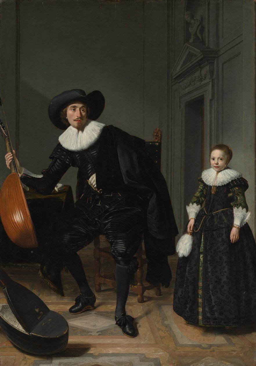 Egy zenész és a lánya alkotó: Thomas de Keyser