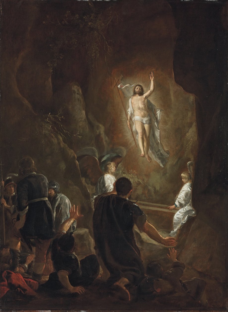 A feltámadás, 1635 alkotó: Thomas de Keyser