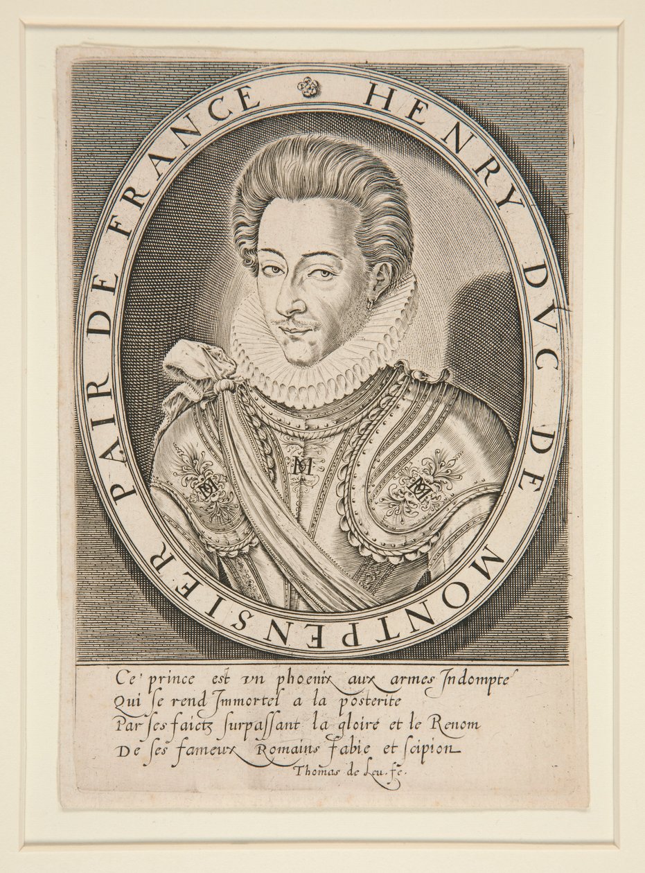 Henri de Bourbon, Montpensier hercege alkotó: Thomas de Leu
