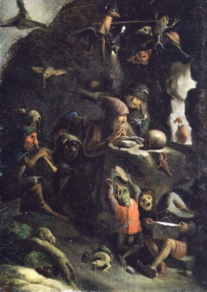 Szent Antal megkísértése (panel) alkotó: Thomas van Apshoven
