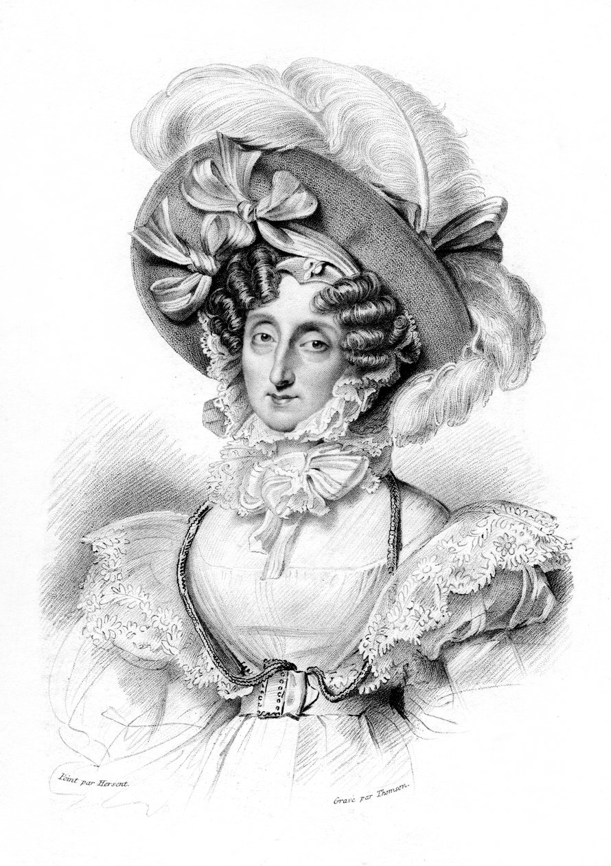 A két szicíliai Maria Amalia, 19. század. alkotó: Thomson