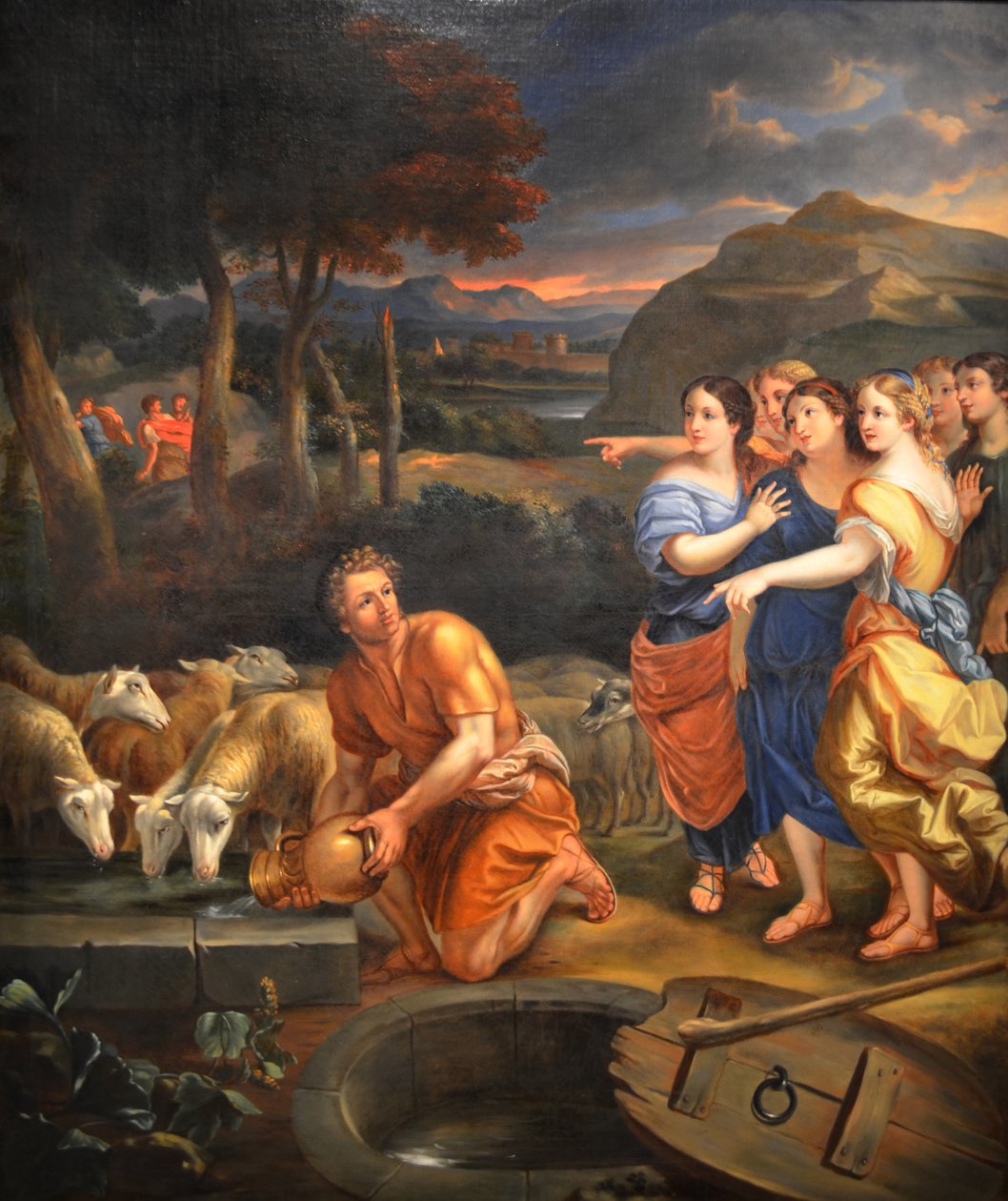 Jethro lányai alkotó: Théophile Hamel