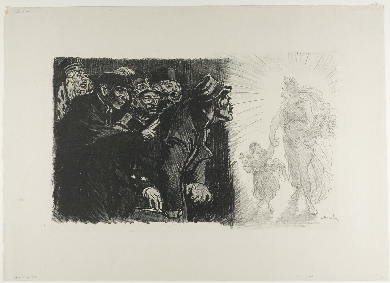 Mint a Kilencvenhárom alkotó: Théophile Alexandre Pierre Steinlen