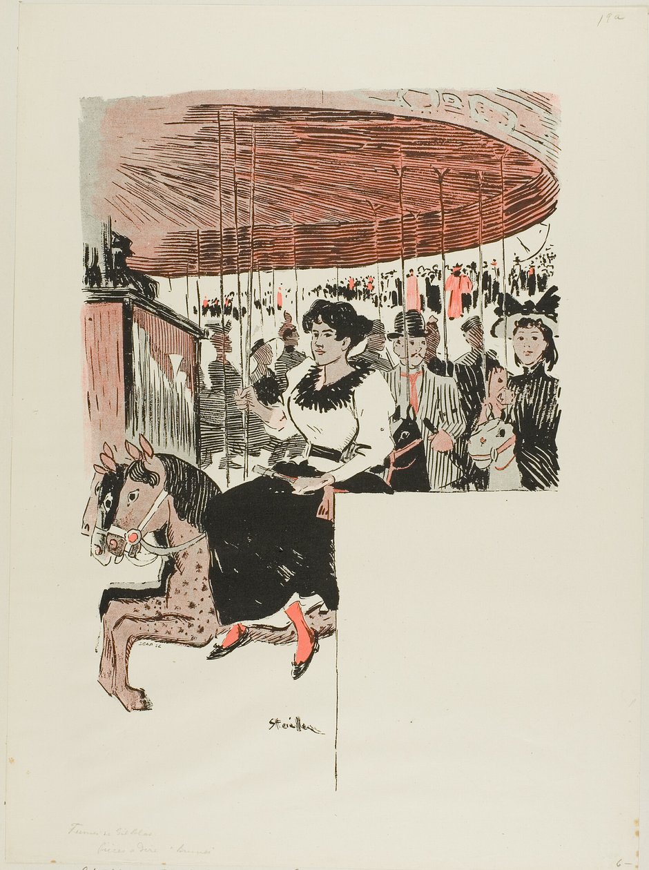 Brune alkotó: Théophile Alexandre Pierre Steinlen
