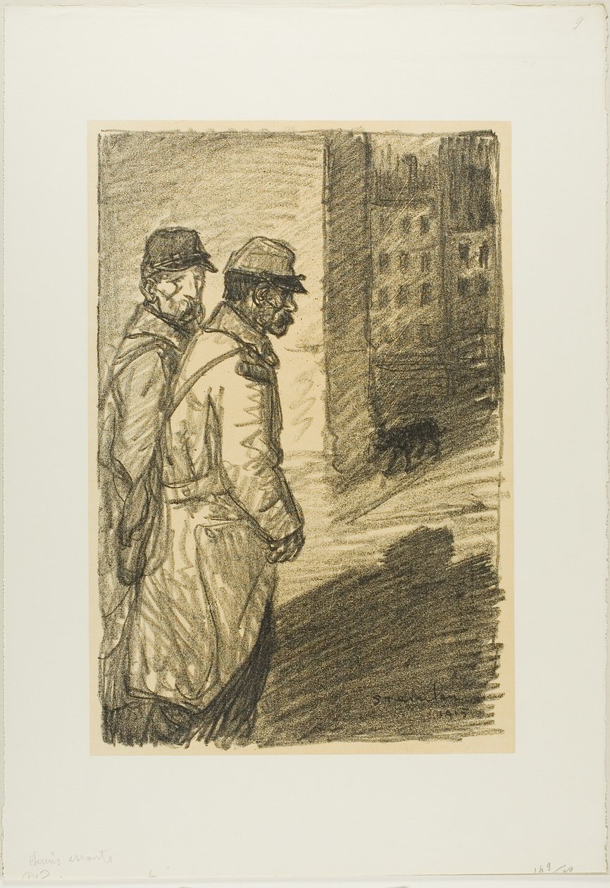 Kóbor kutyák alkotó: Théophile Alexandre Pierre Steinlen