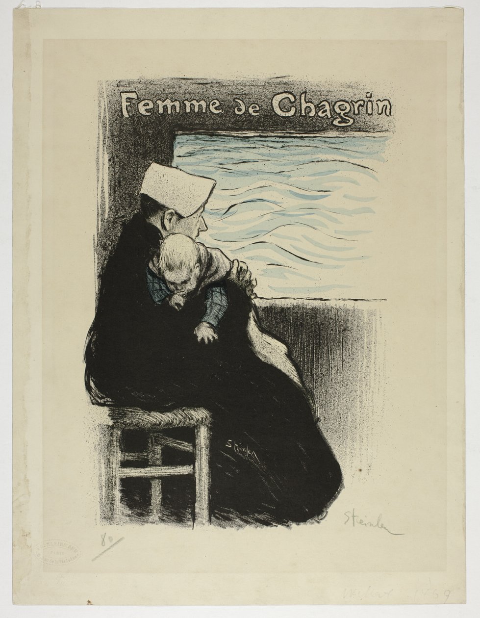 A bánat asszonya alkotó: Théophile Alexandre Pierre Steinlen