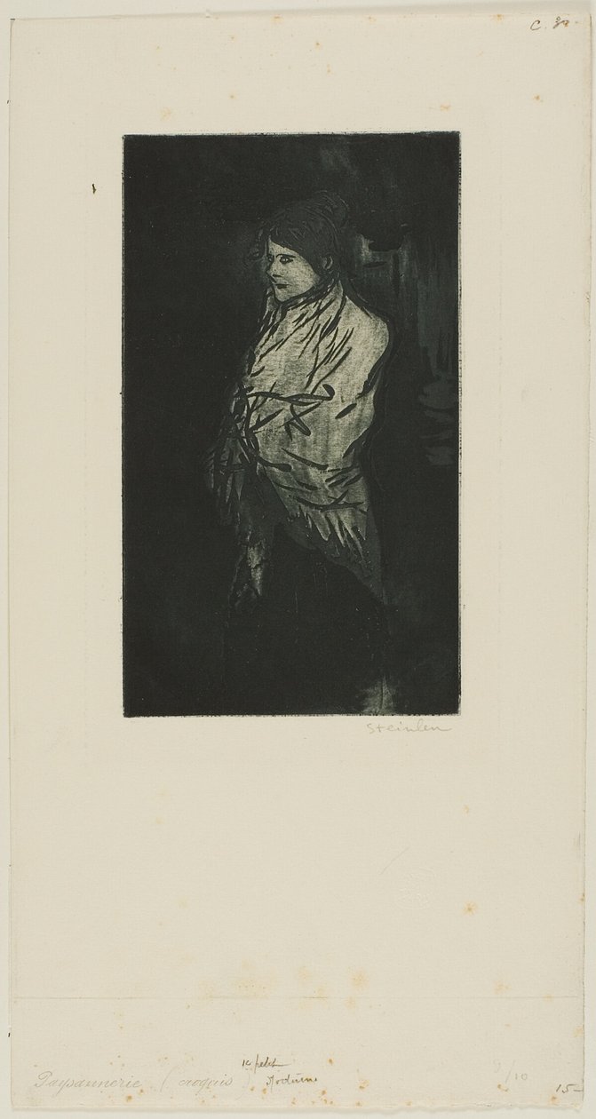 Első kis éjszakai darab alkotó: Théophile Alexandre Pierre Steinlen