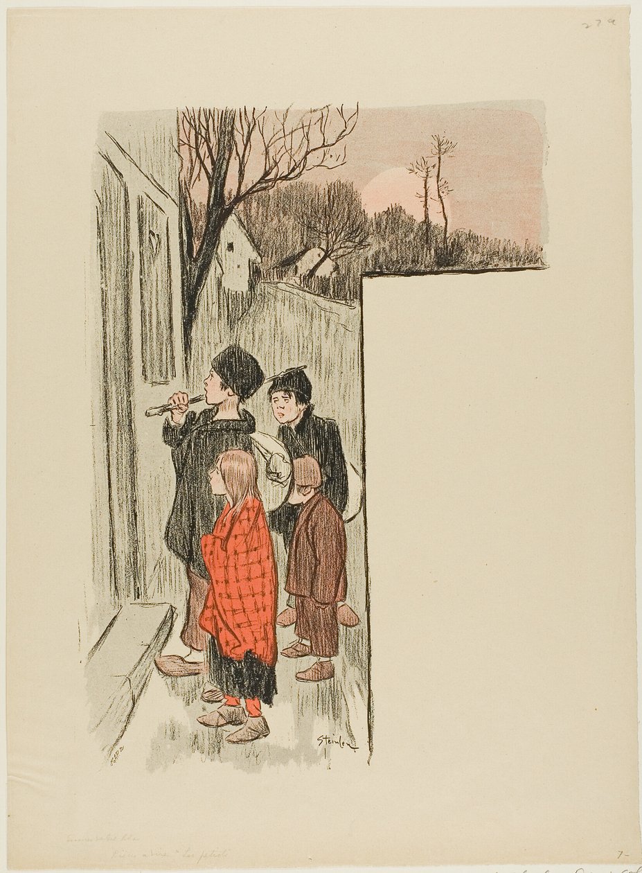 Les Petiots alkotó: Théophile Alexandre Pierre Steinlen
