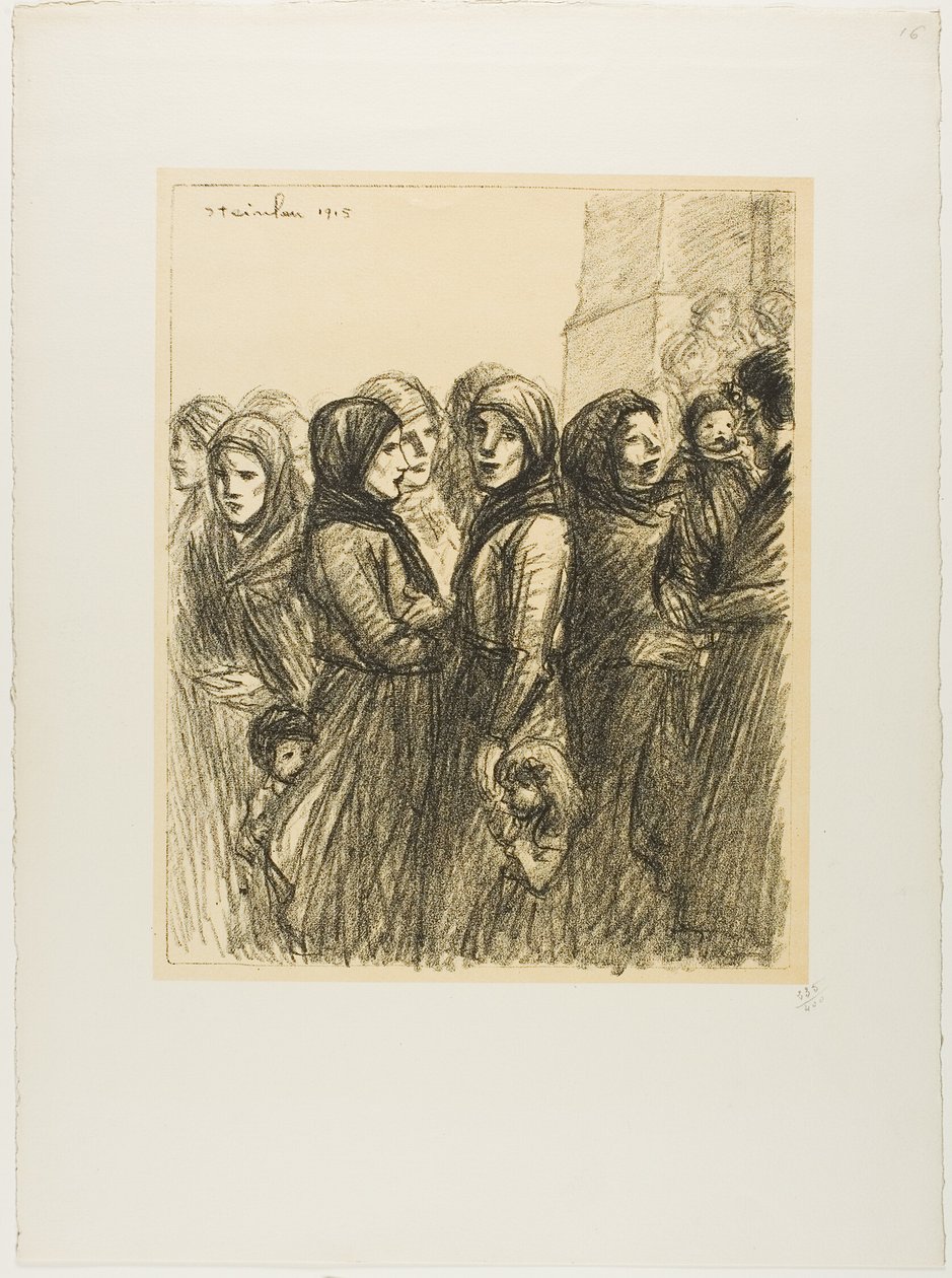 Katonai elosztás alkotó: Théophile Alexandre Pierre Steinlen