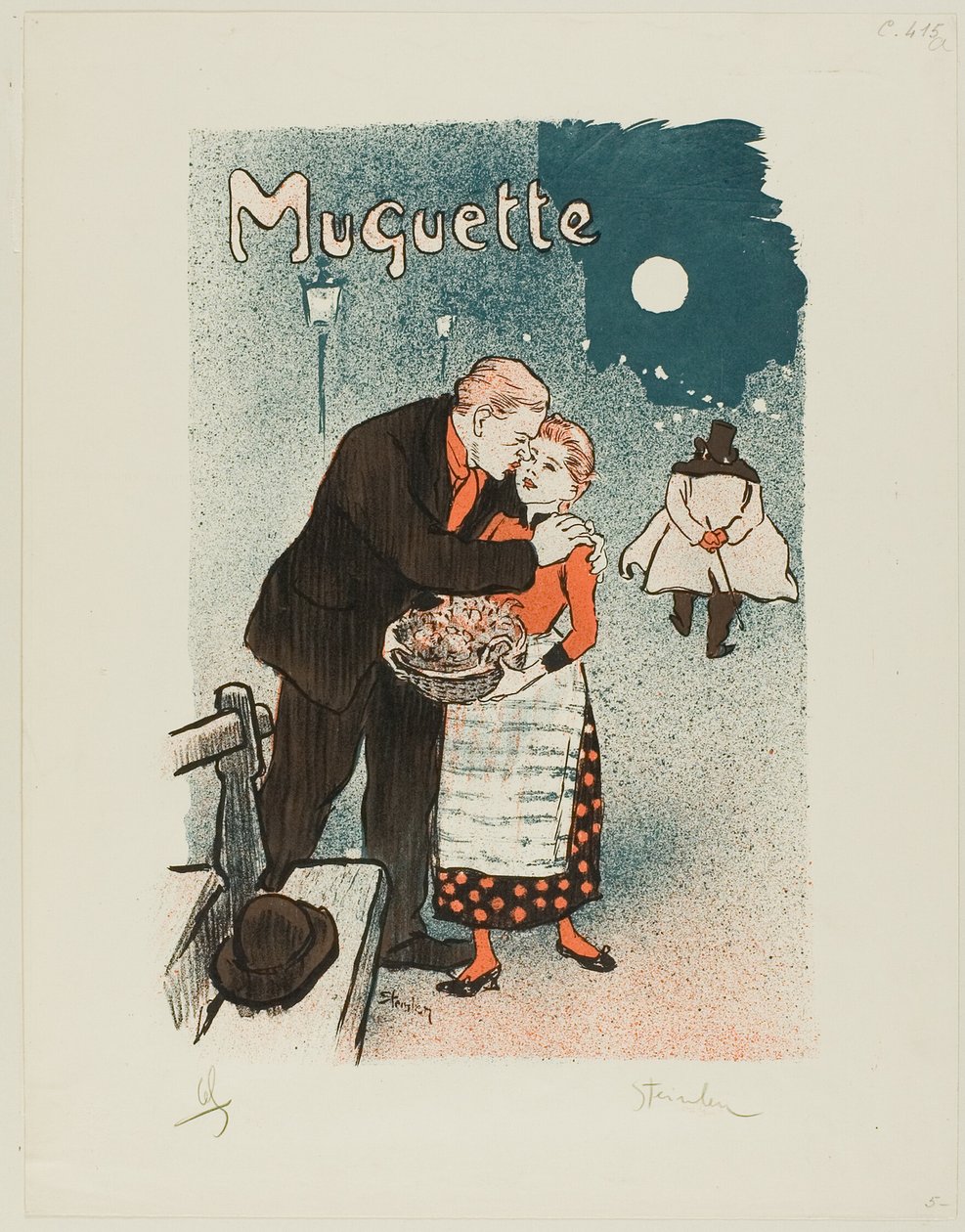 Muguette alkotó: Théophile Alexandre Pierre Steinlen