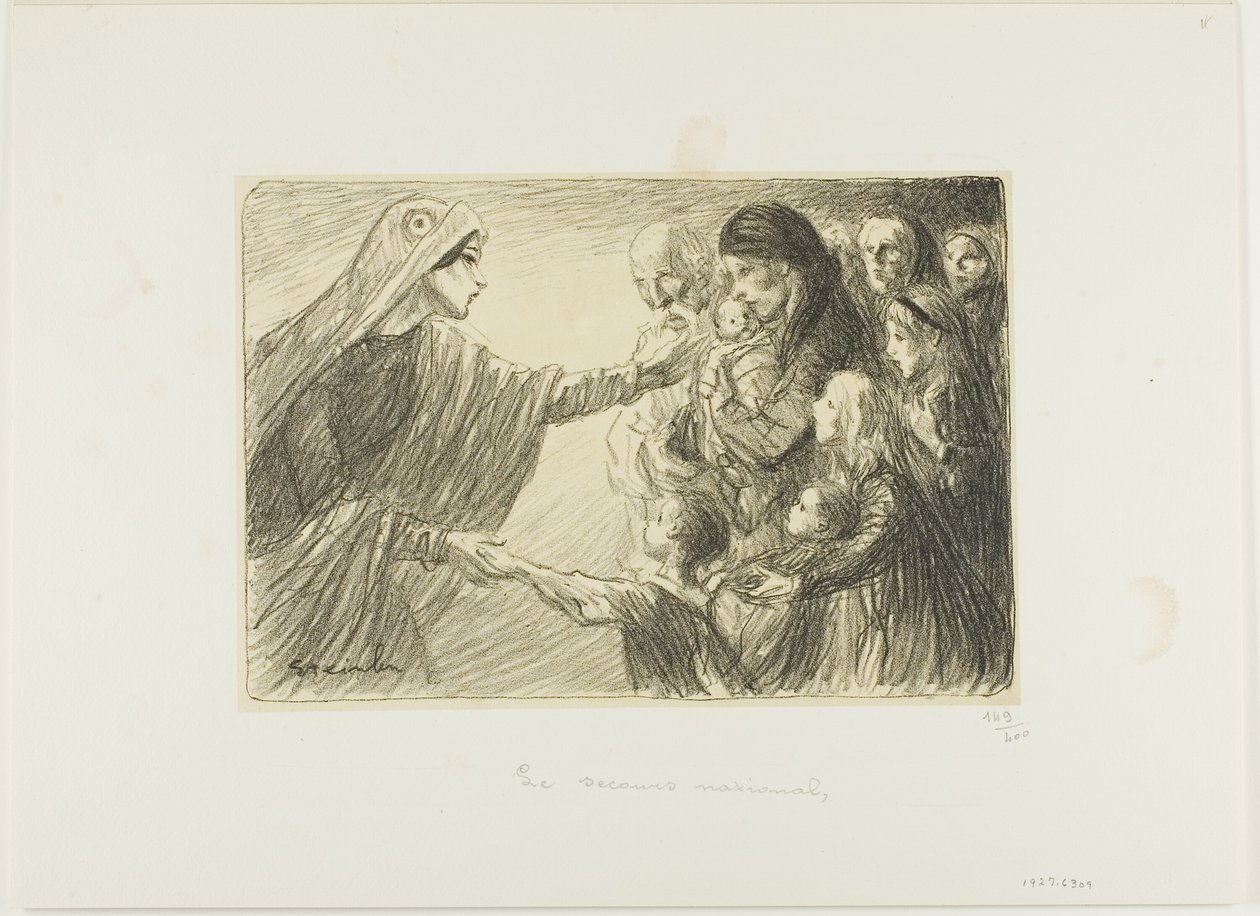Nemzeti segítségnyújtás alkotó: Théophile Alexandre Pierre Steinlen