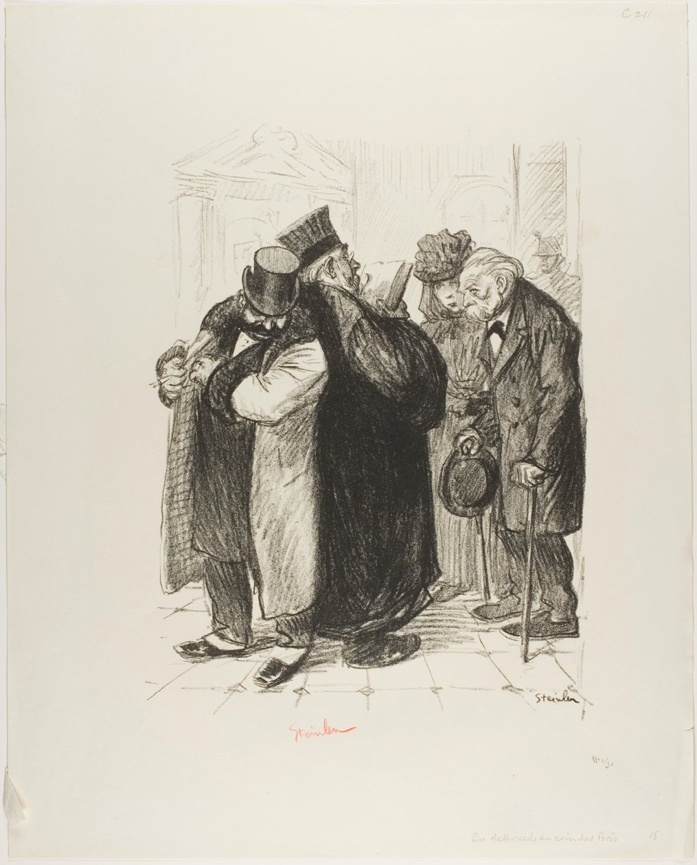 Az egyik a törvény oldalán rabol alkotó: Théophile Alexandre Pierre Steinlen