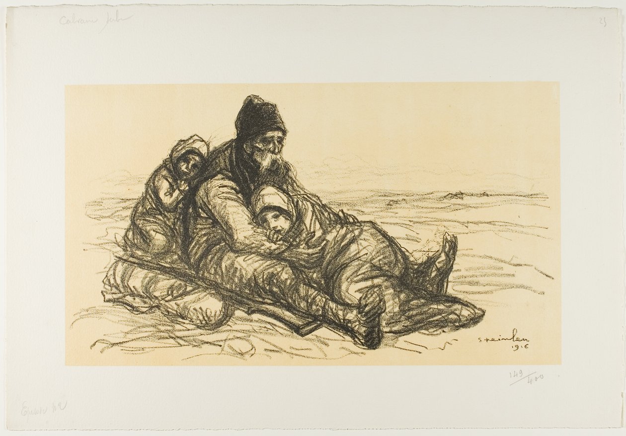 Szerb lovasság, második epizód alkotó: Théophile Alexandre Pierre Steinlen