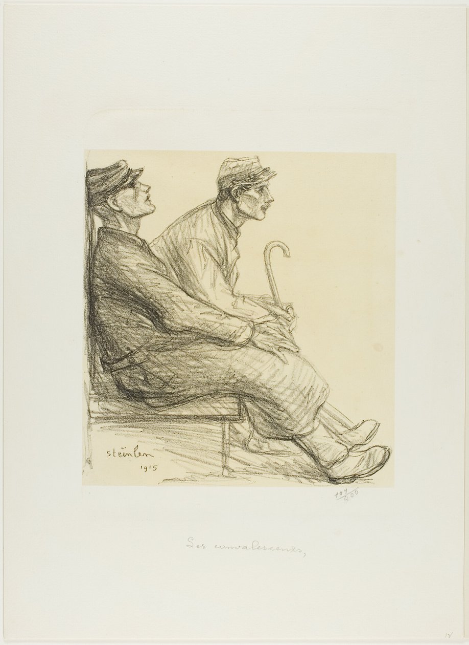 A lábadozók alkotó: Théophile Alexandre Pierre Steinlen