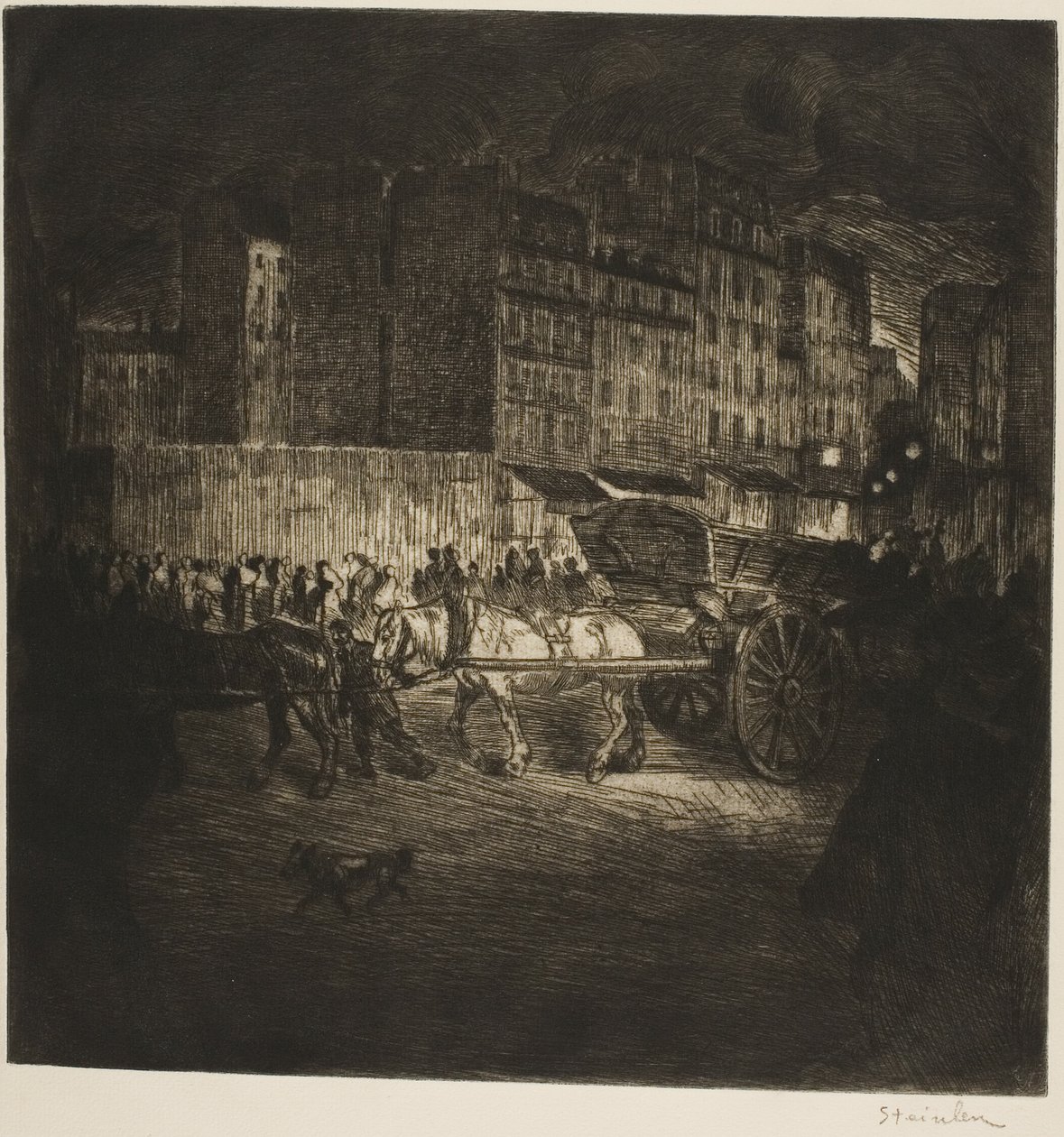 A szemetes kocsi alkotó: Théophile Alexandre Pierre Steinlen