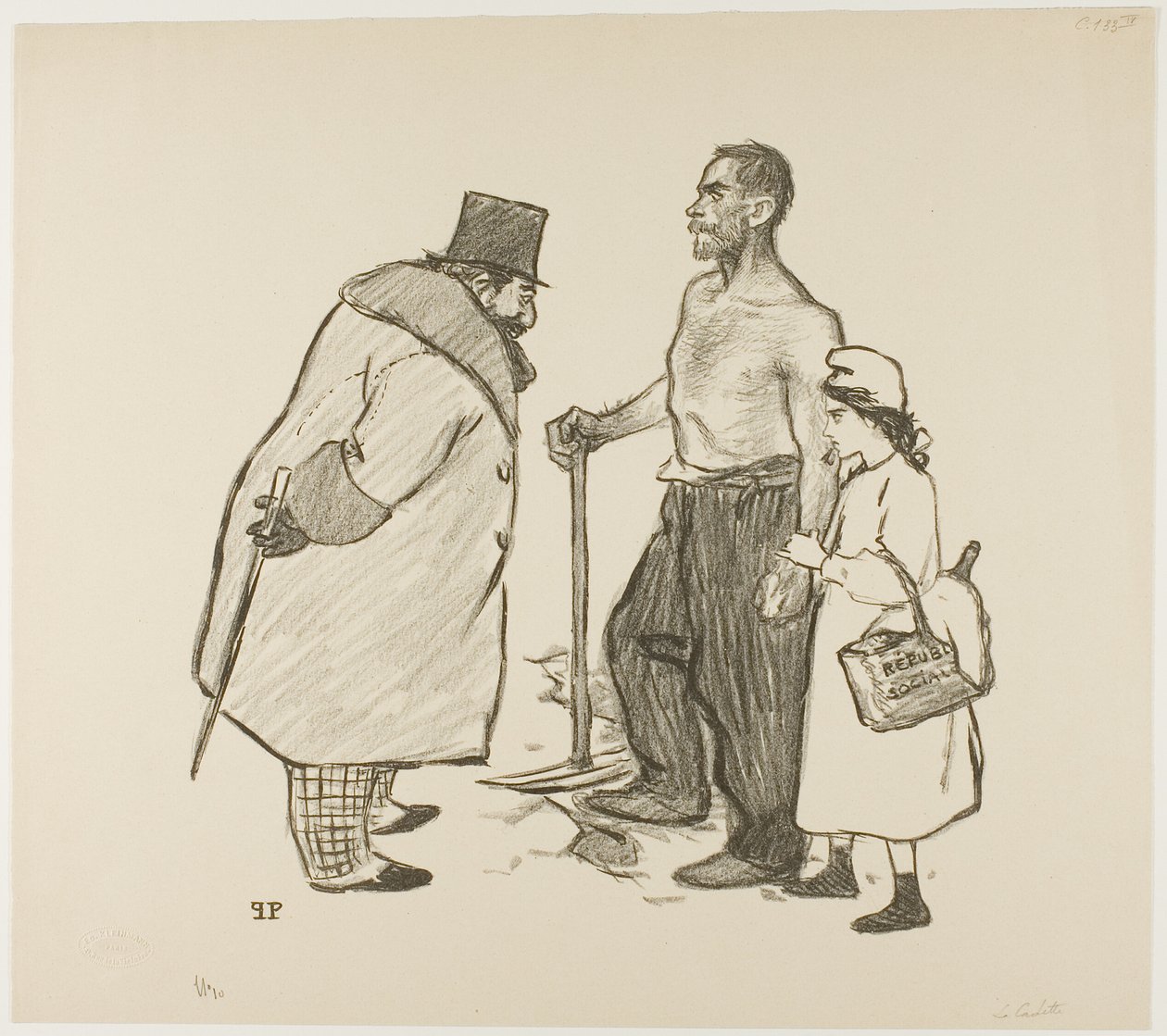 A legfiatalabb lány alkotó: Théophile Alexandre Pierre Steinlen