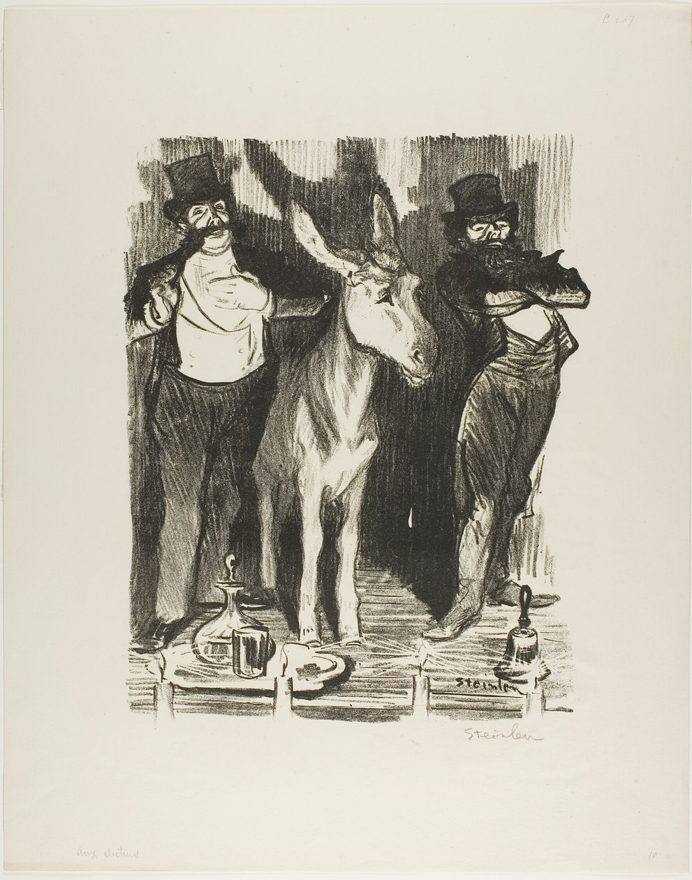 A választóknak alkotó: Théophile Alexandre Pierre Steinlen
