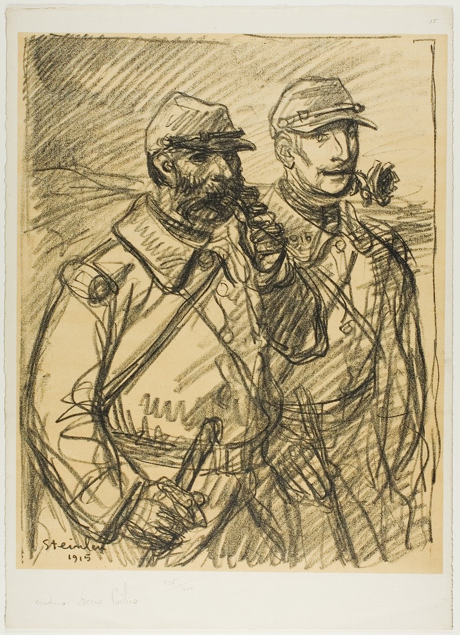 Két katona alkotó: Théophile Alexandre Pierre Steinlen