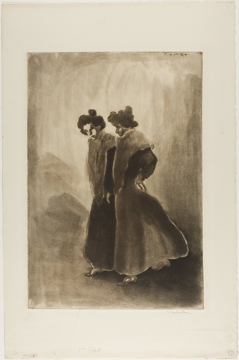 Két nő alkotó: Théophile Alexandre Pierre Steinlen
