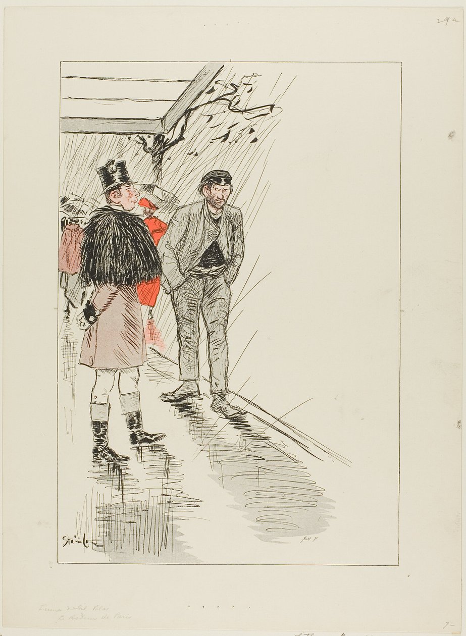Párizsi csavargó alkotó: Théophile Alexandre Pierre Steinlen