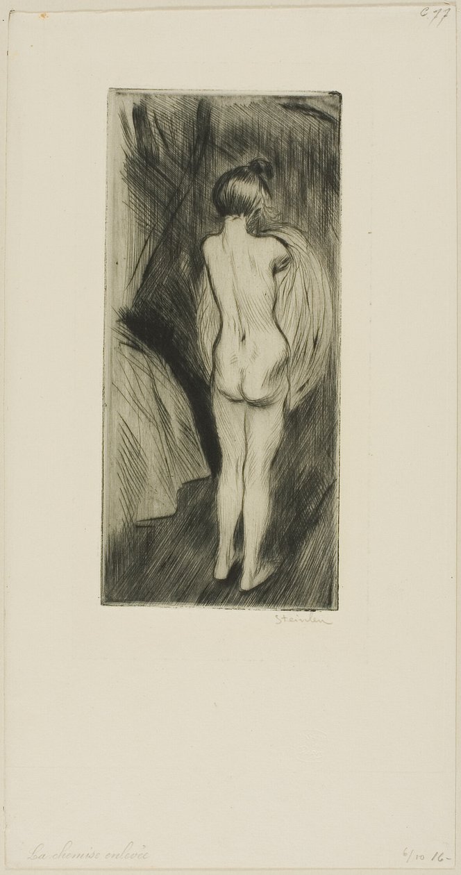 Álló nő alkotó: Théophile Alexandre Pierre Steinlen