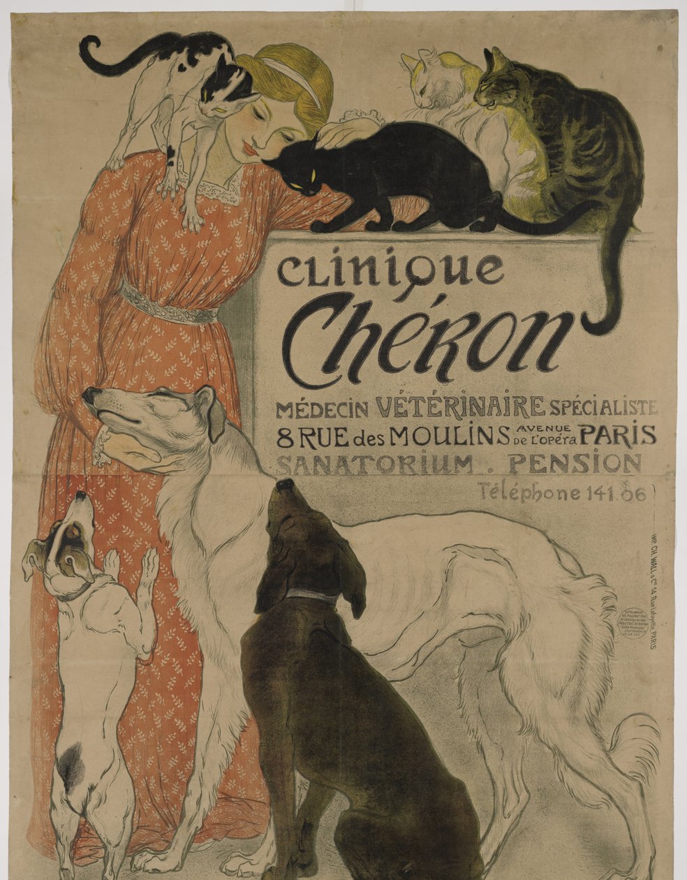 Cheron Klinika alkotó: Théophile Alexandre Steinlen