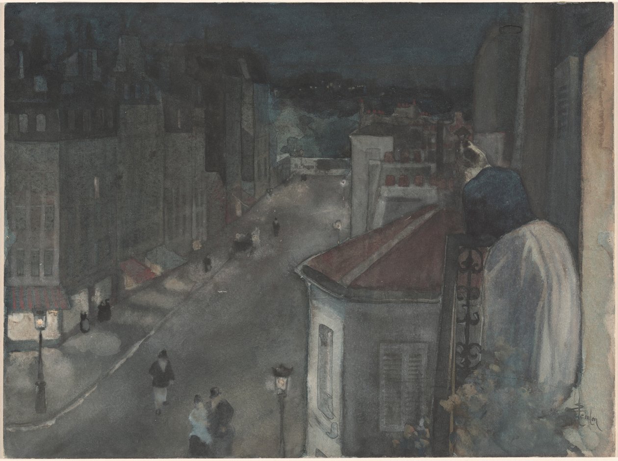 A hatodik emeletről alkotó: Théophile Alexandre Steinlen