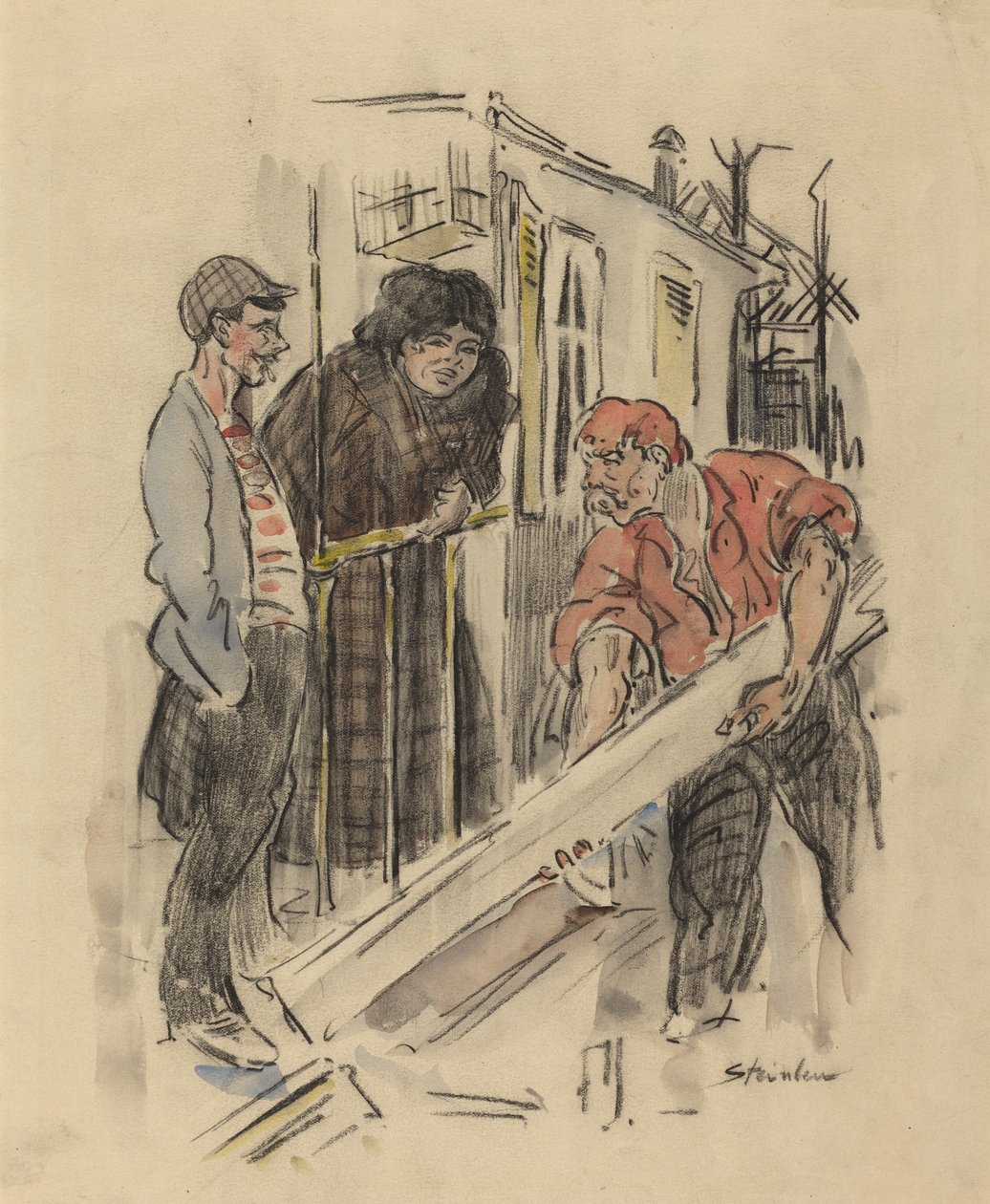 Pletykák alkotó: Théophile Alexandre Steinlen