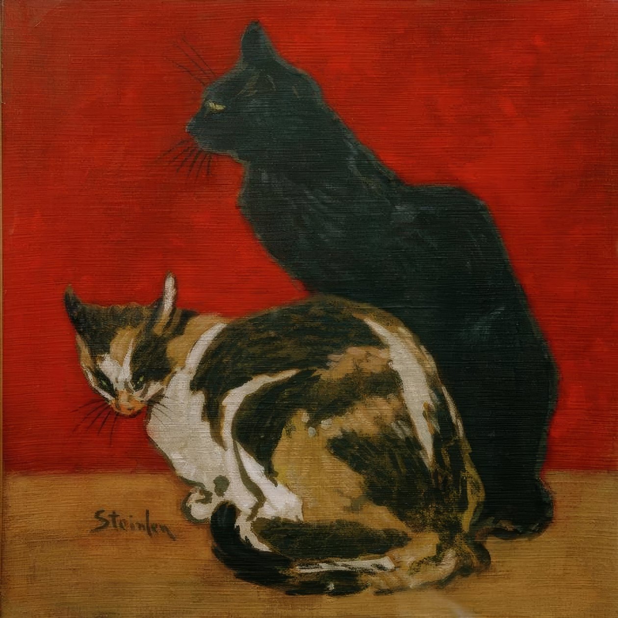 A macskák alkotó: Théophile Alexandre Steinlen